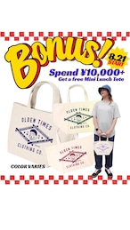 【ノベルティミニトートバッグ】*購入不可