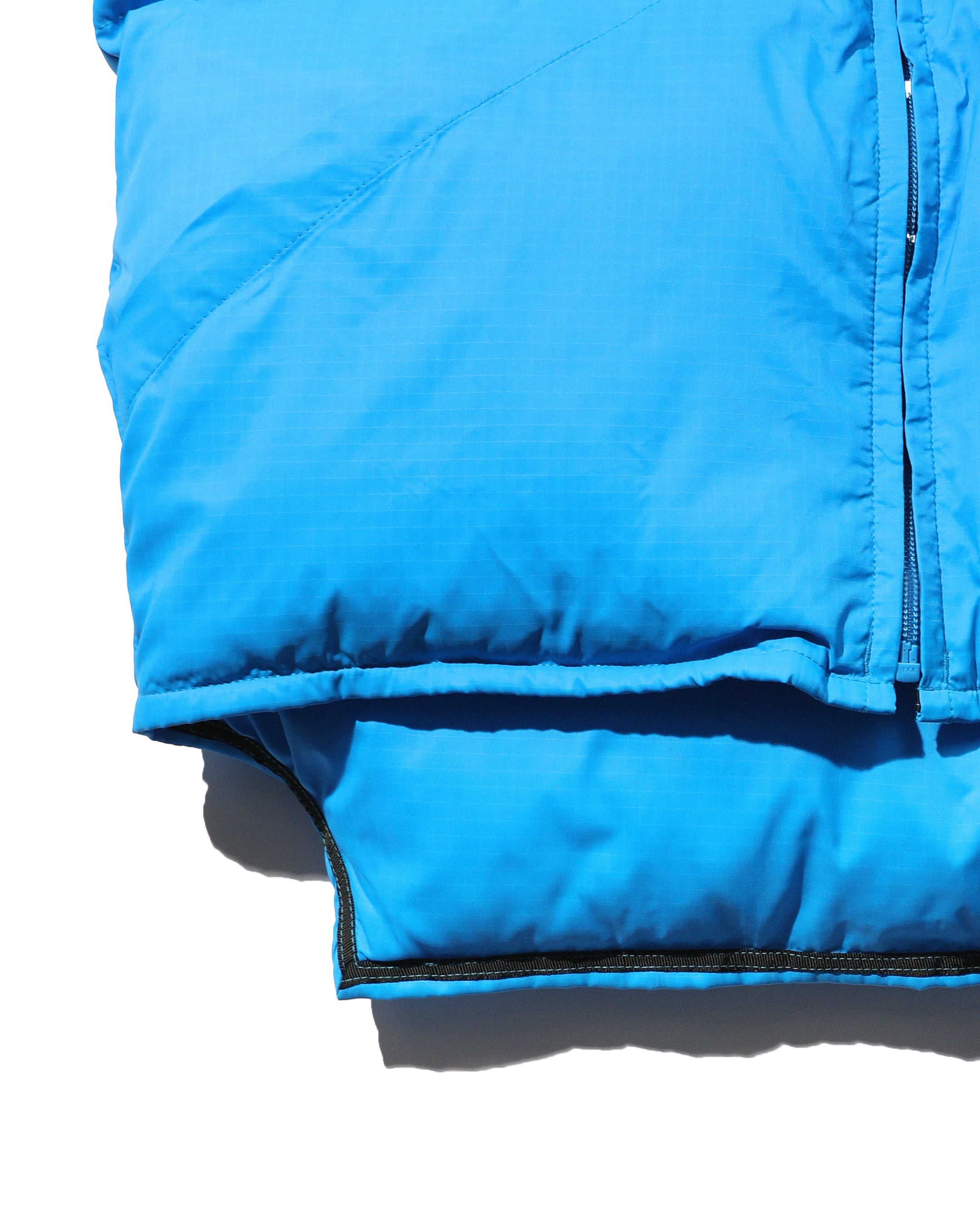 y2k 00s vintage far down vest お兄系 水色 archive 00s y2k fur down vest shell down jacketお兄系 ファー付き