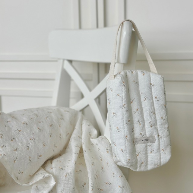 〈即納アイテム〉EYOU / ソフトデイズお散歩ポーチ-フラワー