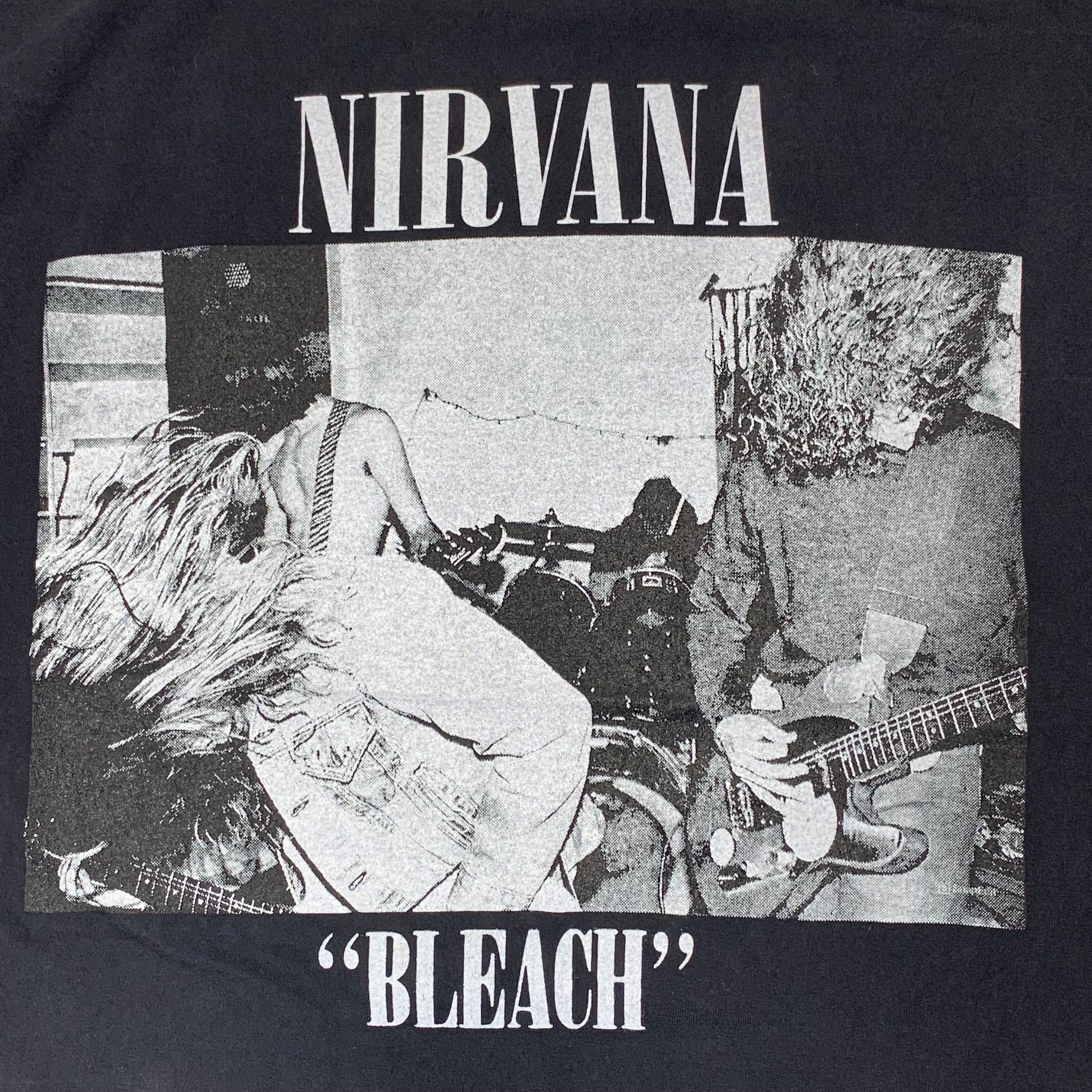 9961 NIRVANA Tシャツ ロックTシャツ バンドT 両面プリント XL | San