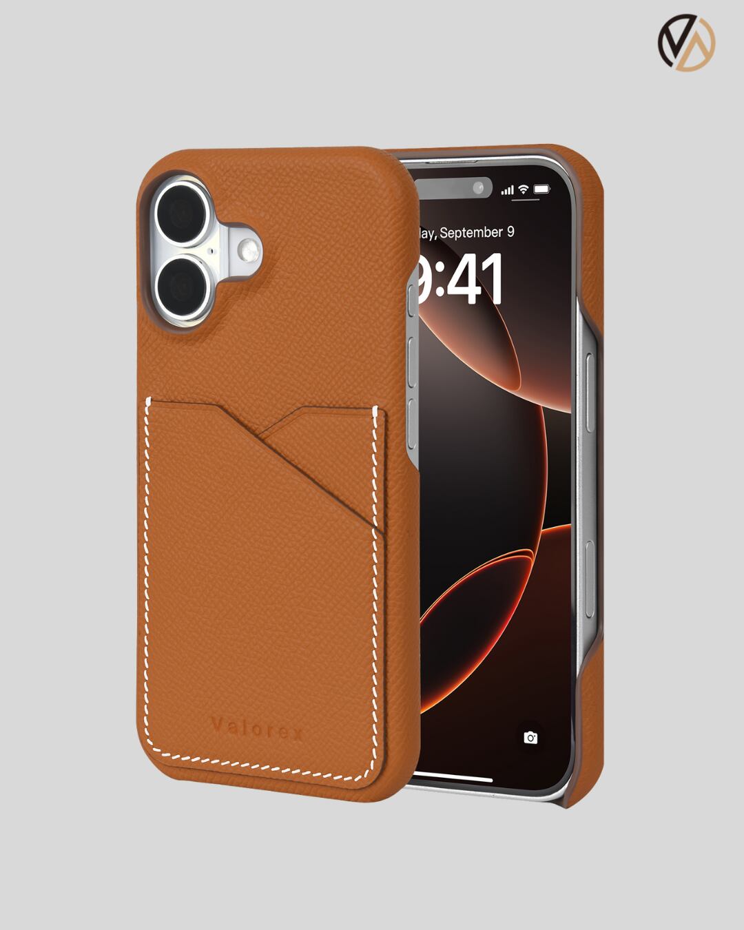 【iPhone 17シリーズ】バックカバー型ケース エプソン ブラウン