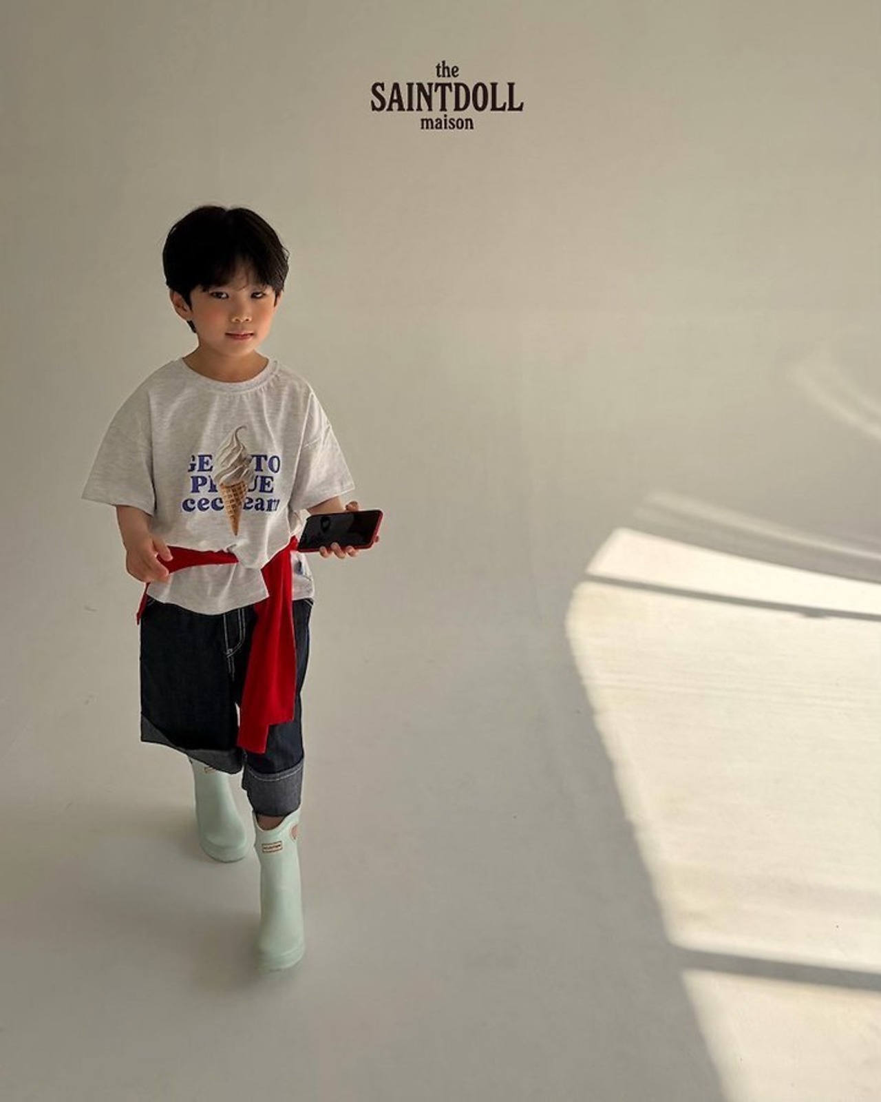 [SAINTDOLL] Non-Faded Roll-Up Pants / [세인트돌] 논페이드롤업팬츠