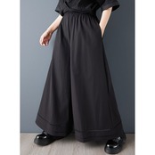 ゆったり フレア ワイドパンツ 00386