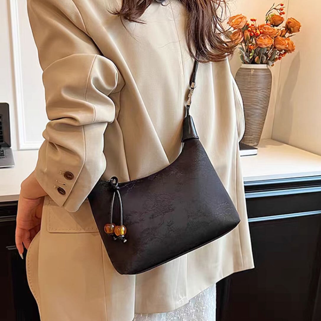 チャイナ服 カバン ミニ手提げバッグ ショルダーバッグ 2WAY 4色