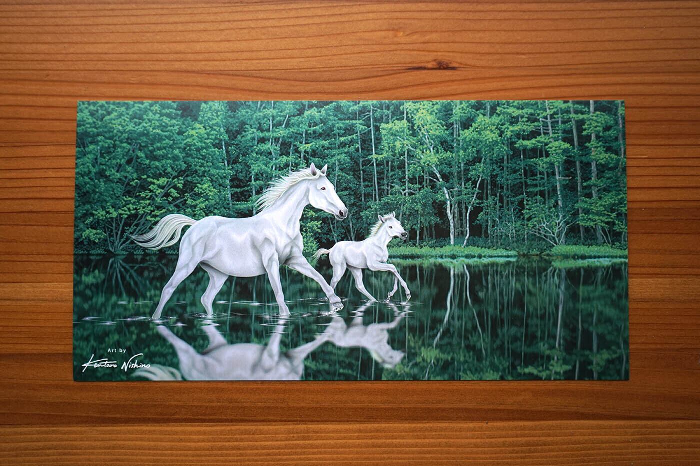 ポストカード「オオカミ」 | 西野健太郎アートショップ
