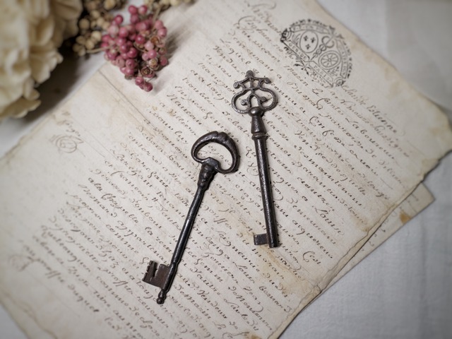 19世紀 ウォード錠の鍵