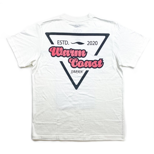 Summer triangle tee "vanilla"【在庫限り】［発送予定：入金確認後1週間以内］