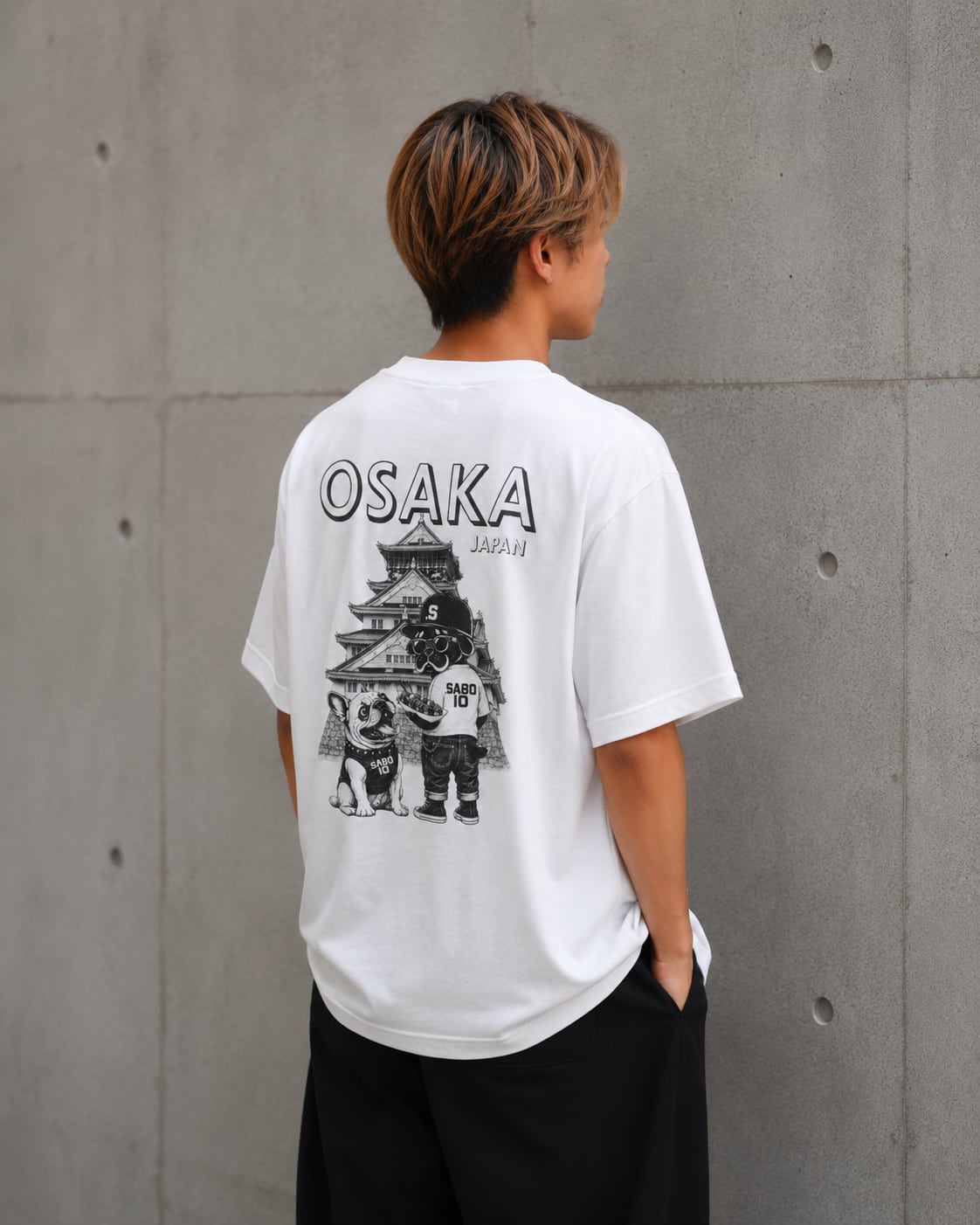PECHAO×BUHITA㊴ 大阪ご当地Tシャツ | SABO10g