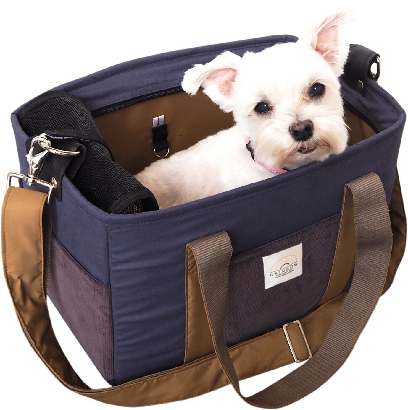 【キャリーバッグ】シンプル・キャリーバッグ ネイビー