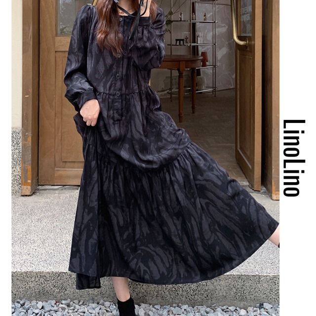 A-line knee-length Onepierce L00694