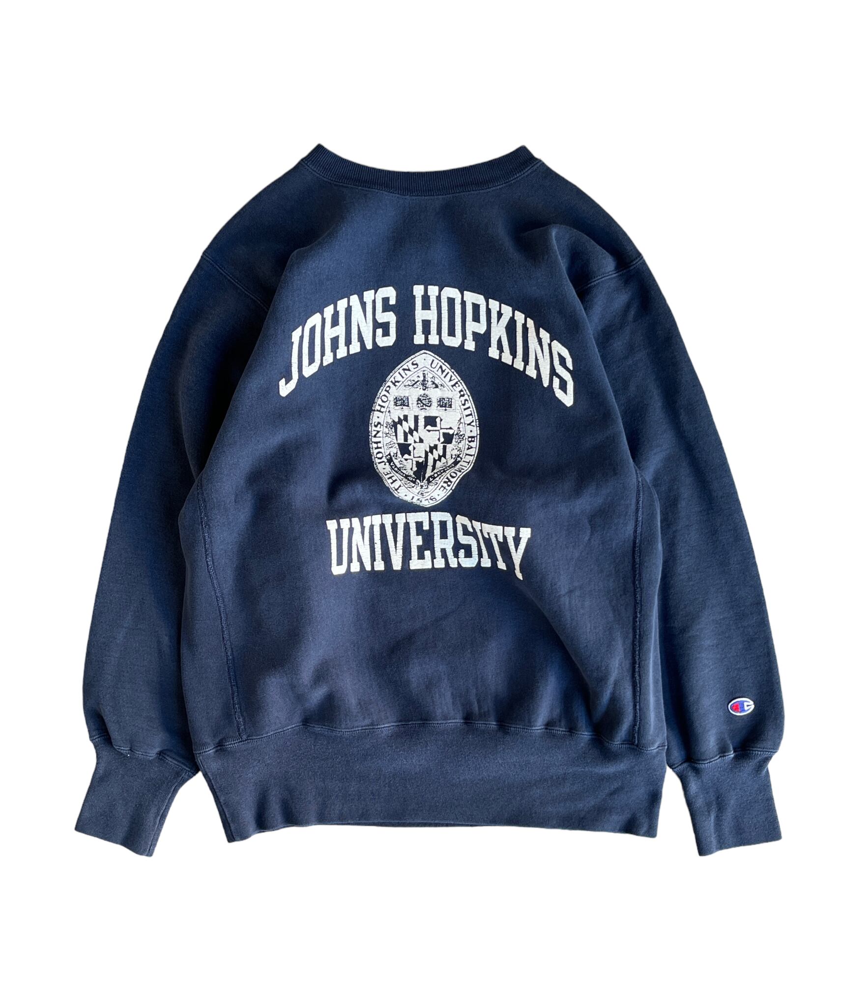 Vintage 90s L Champion reverse weave sweatshirt -JOHNS HOPKINS- | BEGGARS  BANQUET公式通販サイト　古着・ヴィンテージ