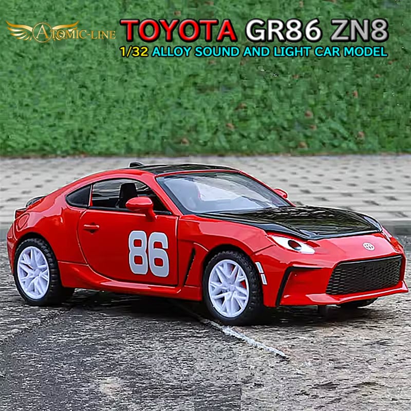 TOYOTA GR86 ZN8 1/32 ミニカー 全3色 ライト点灯 エンジンサウンド