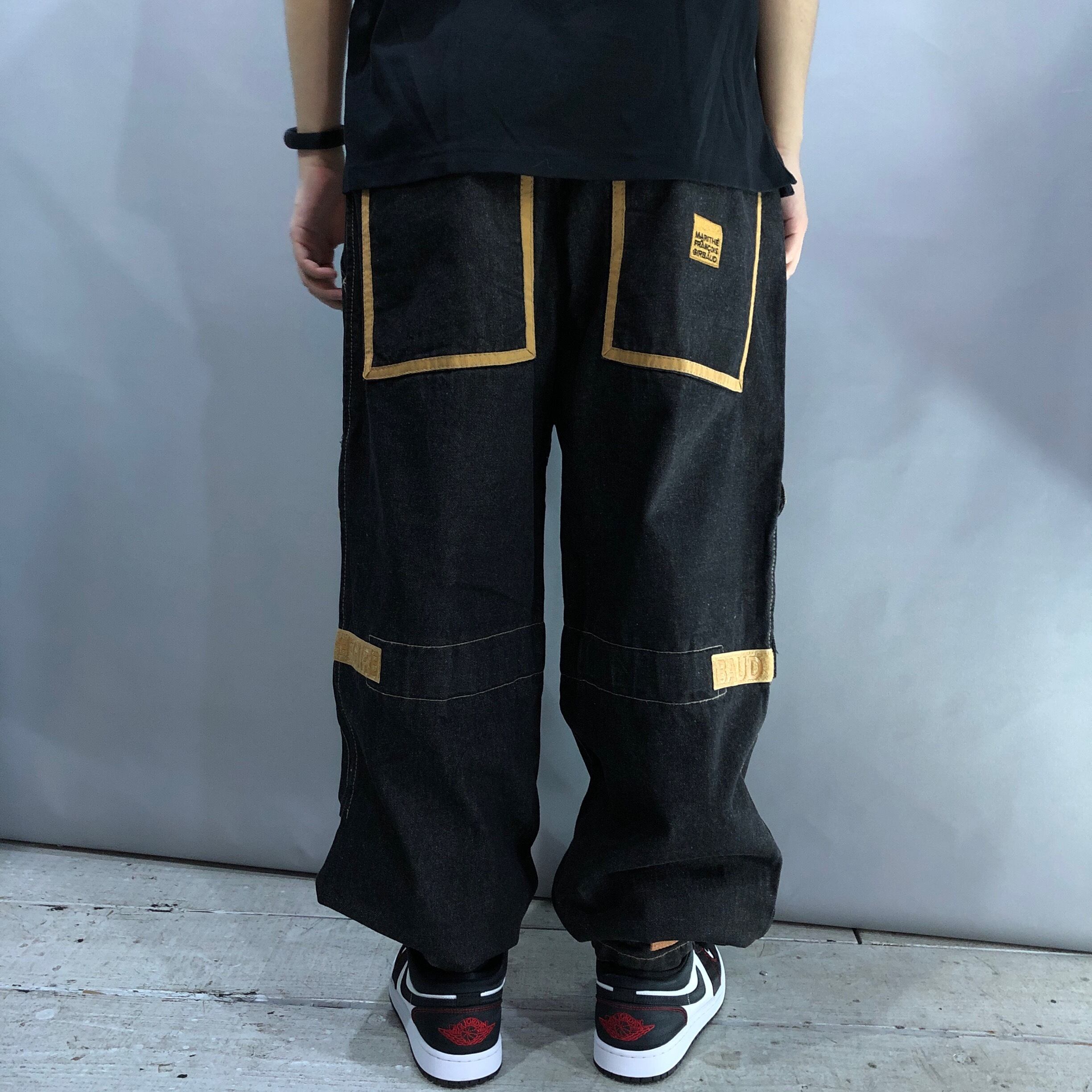 デッドストック　ジルボー　シャトルパンツ　イエロー 中古・古着通販】MARITHE+FRANCOIS GIRBAUD (マリテフランソワジルボー