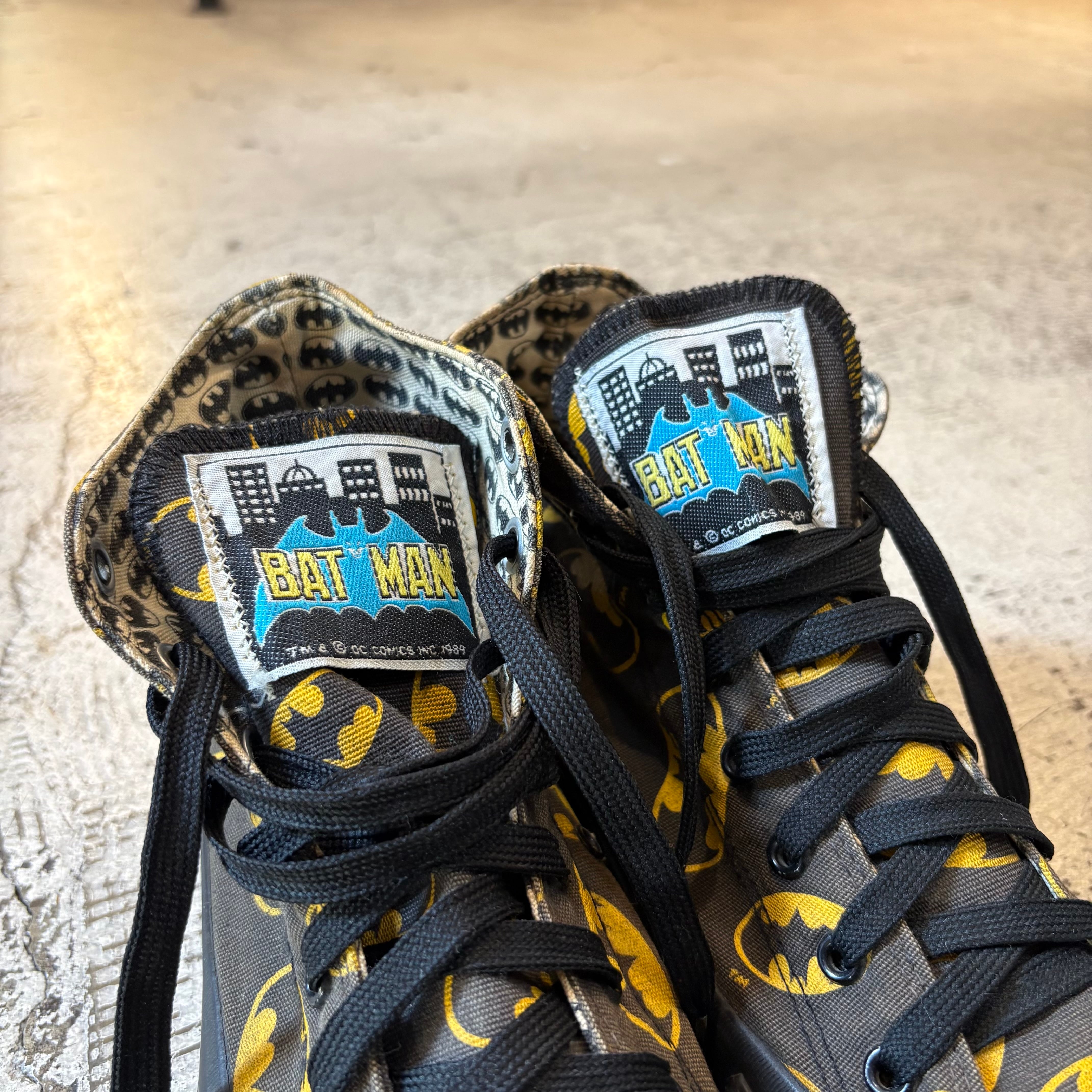 CONVERSE 80s〜 ALL STAR HI BATMAN MADE IN U.S.A サイズ8