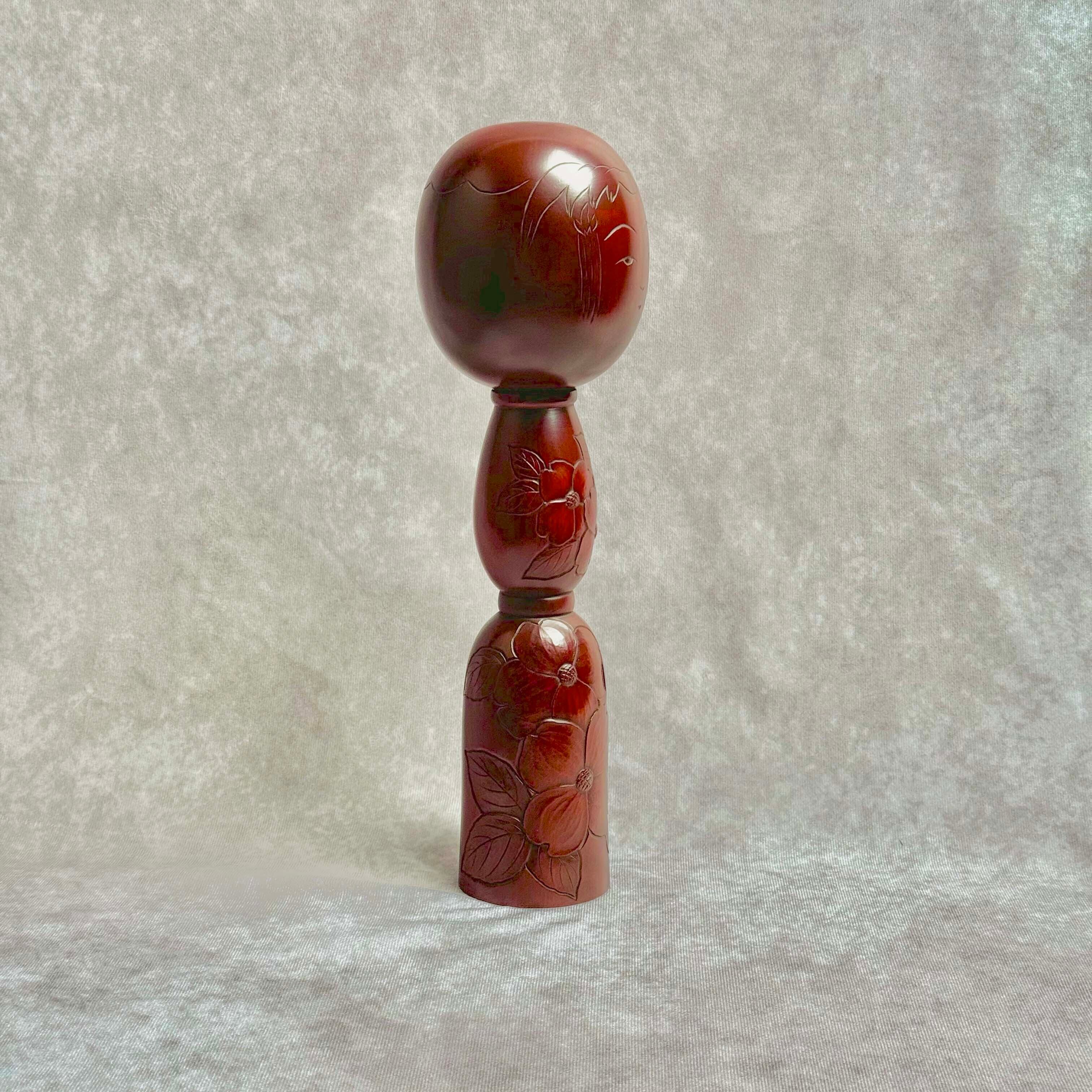 伝統工芸「鎌倉彫こけし」（No.38）