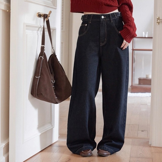 ストレート フルレングス パンツ　◆2col　SA10047