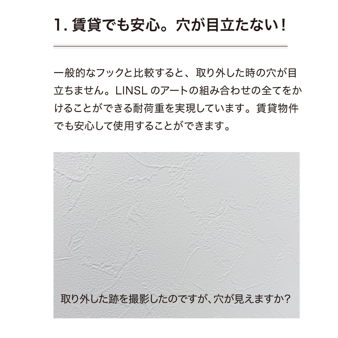 単品購入不可】壁美人フック 賃貸OKの薄型壁掛けフック 石膏ボード専用