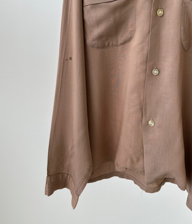 -General- Vintage 50-60s M Rayon Shirt