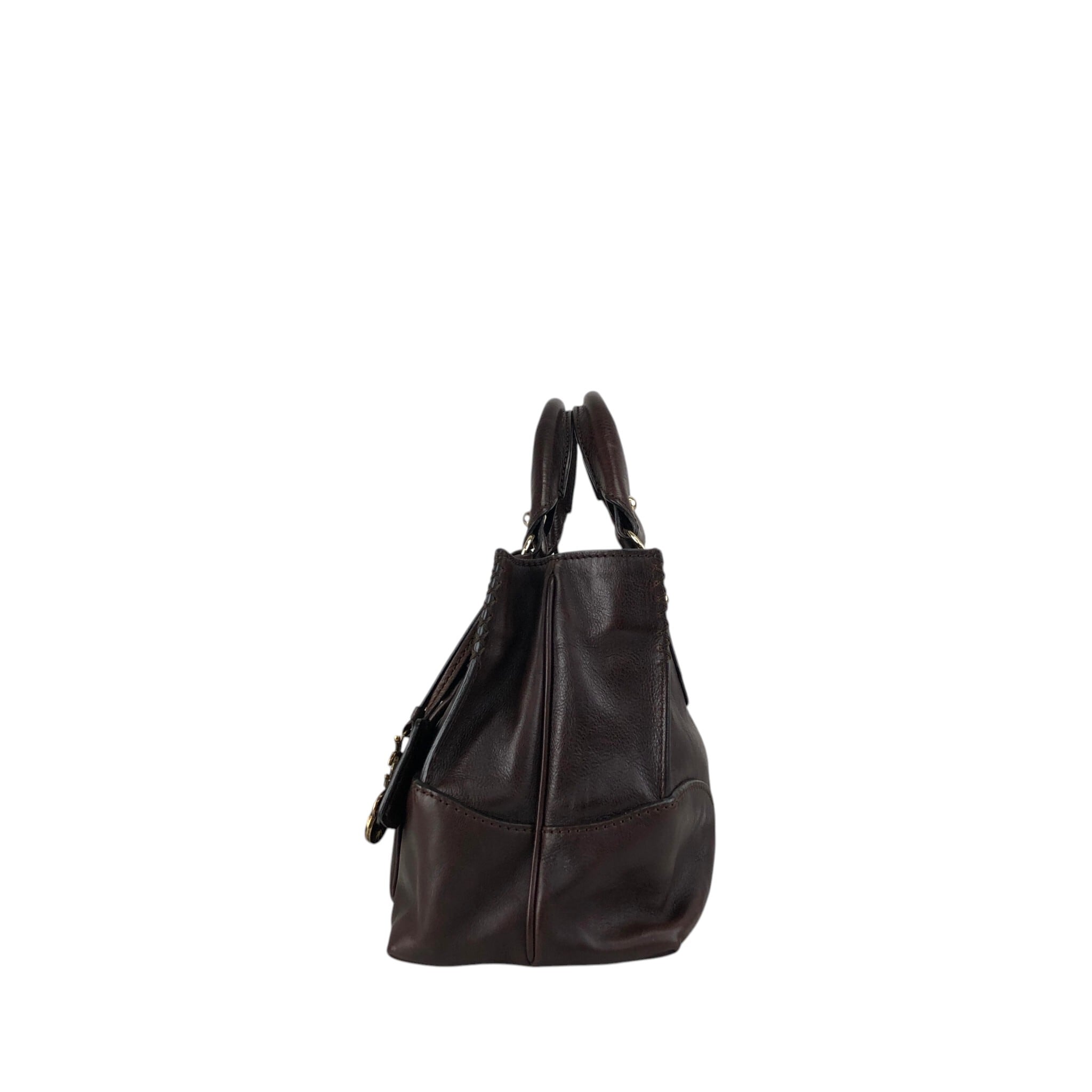 CELINE セリーヌ ブギーバッグ ハンドバッグ ブラウン 馬車 ホース