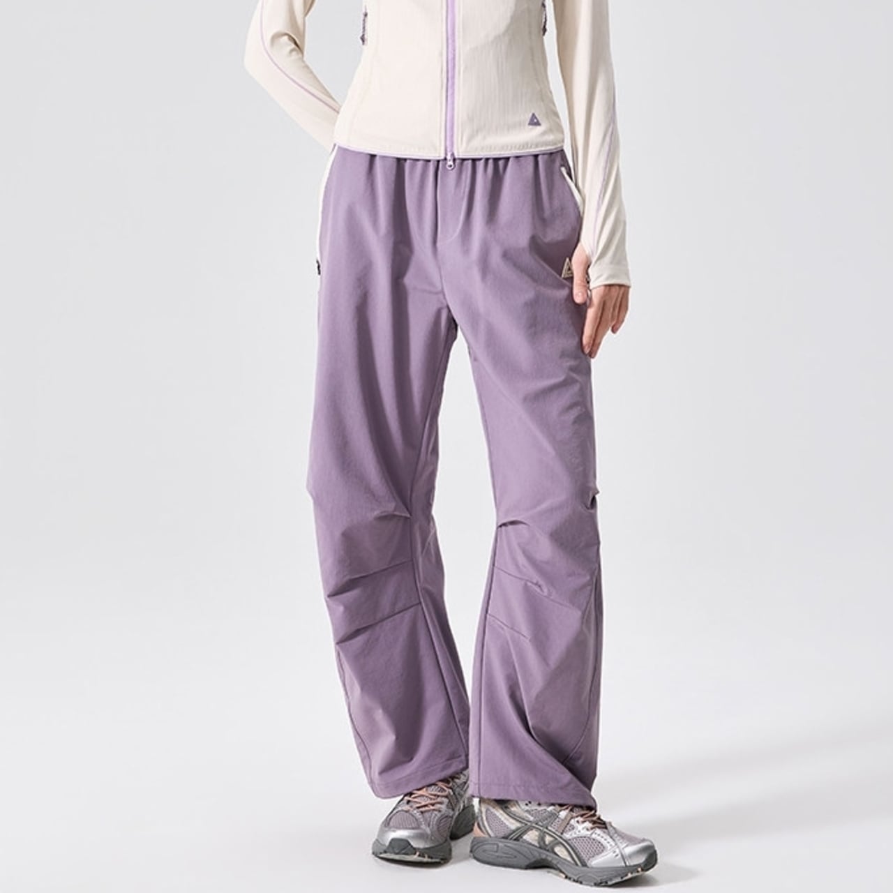 ドローストリングワイドカーゴパンツ C01104