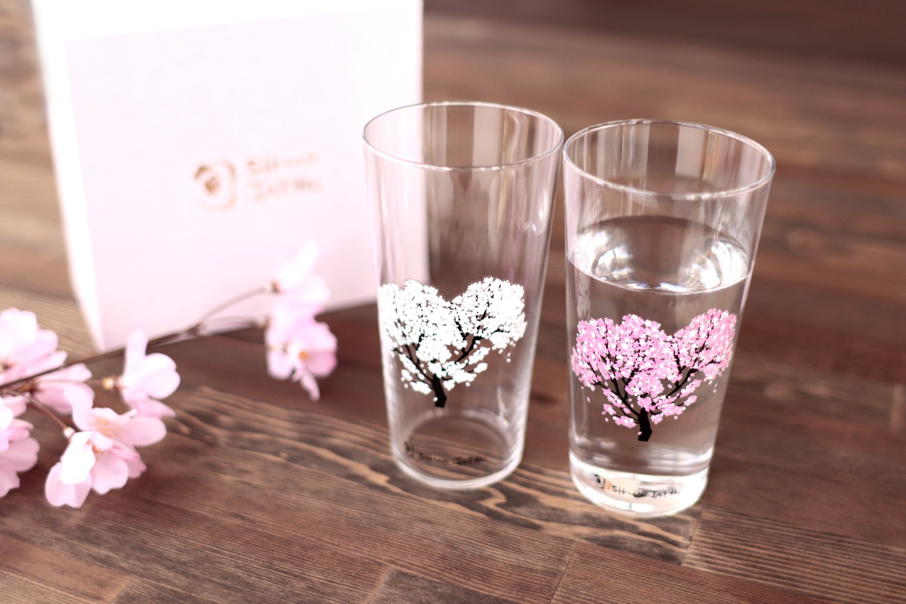 冷感桜』『タンブラーペアセット 』 *春 桜 グラス 花見 ペアセット