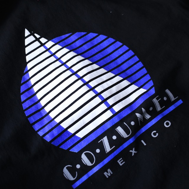 multi print zip-up hooded parker