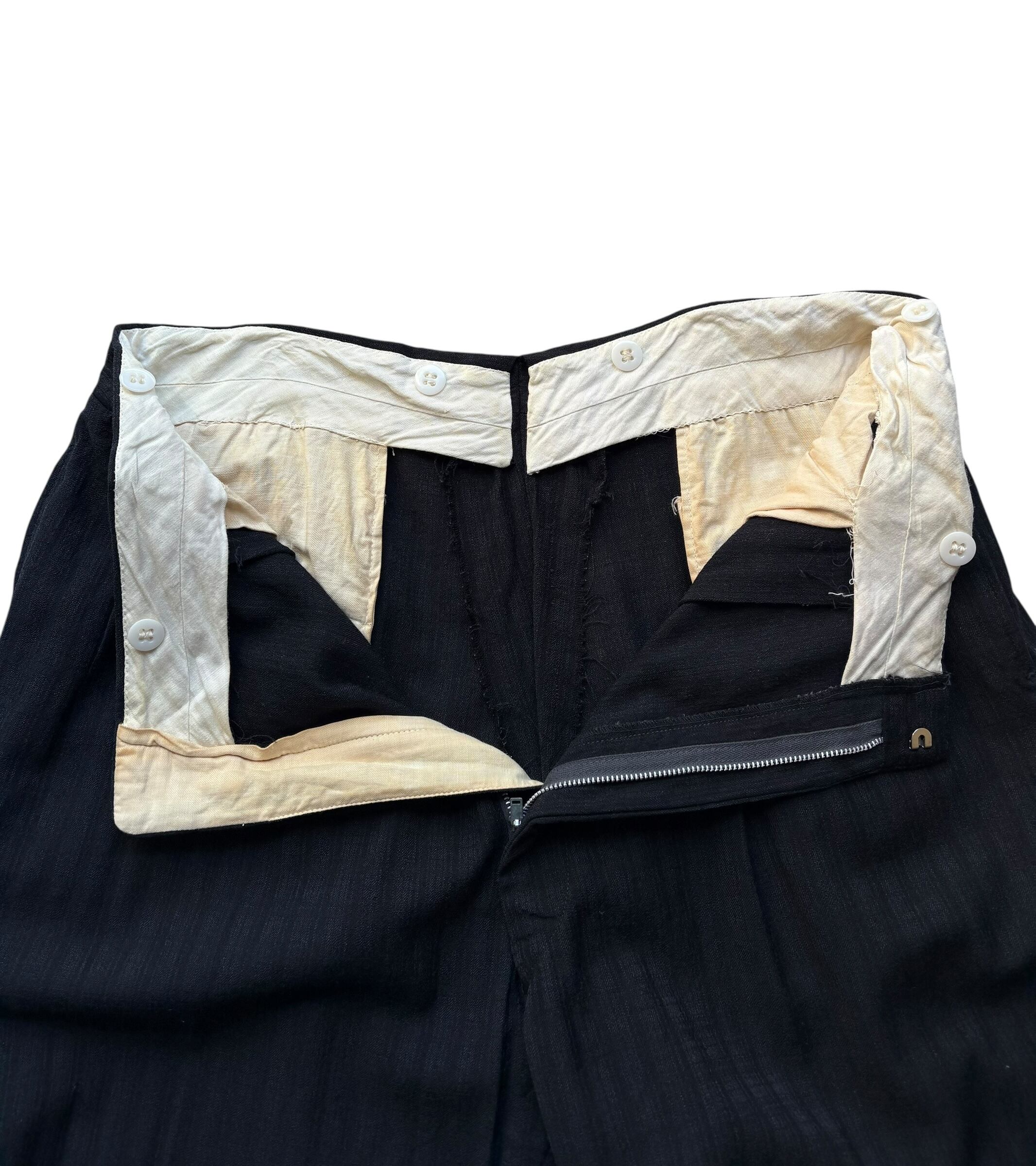 50-60's Vintage 2tuck Wide Slacks | FRISKY 古着屋 中目黒