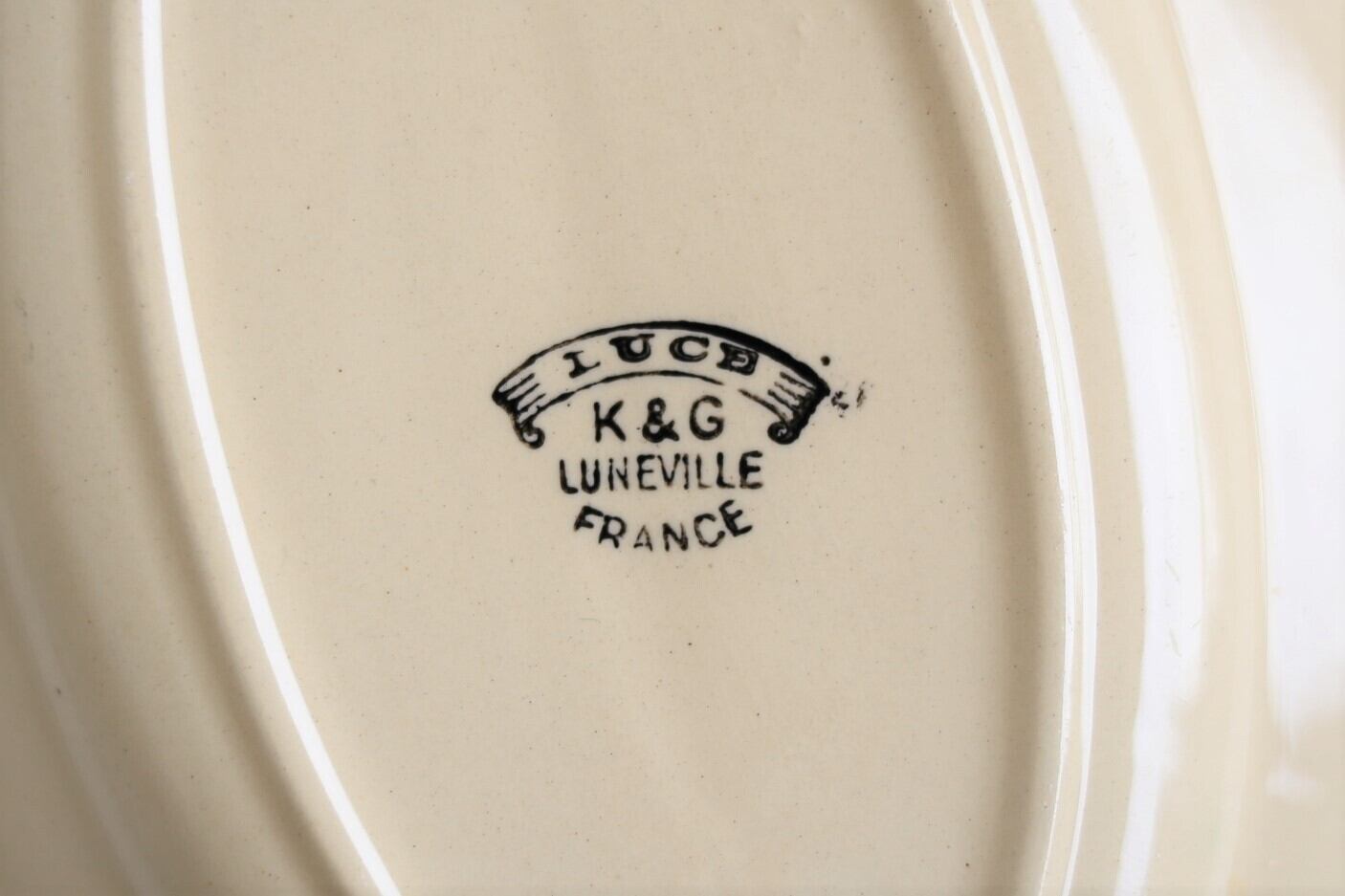 フランス アンティーク ヴィンテージ K&G LUNÉVILLE リュネヴィル