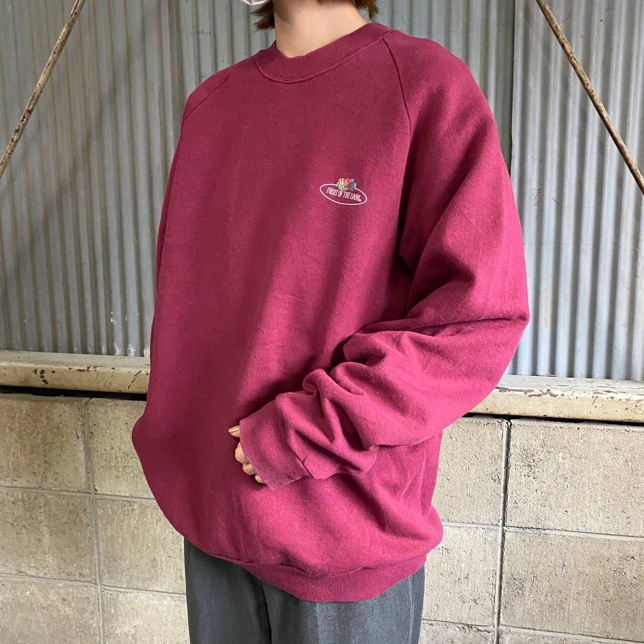 90年代 アイルランド製 ユーロ FRUIT OF THE LOOM フルーツオブザ 