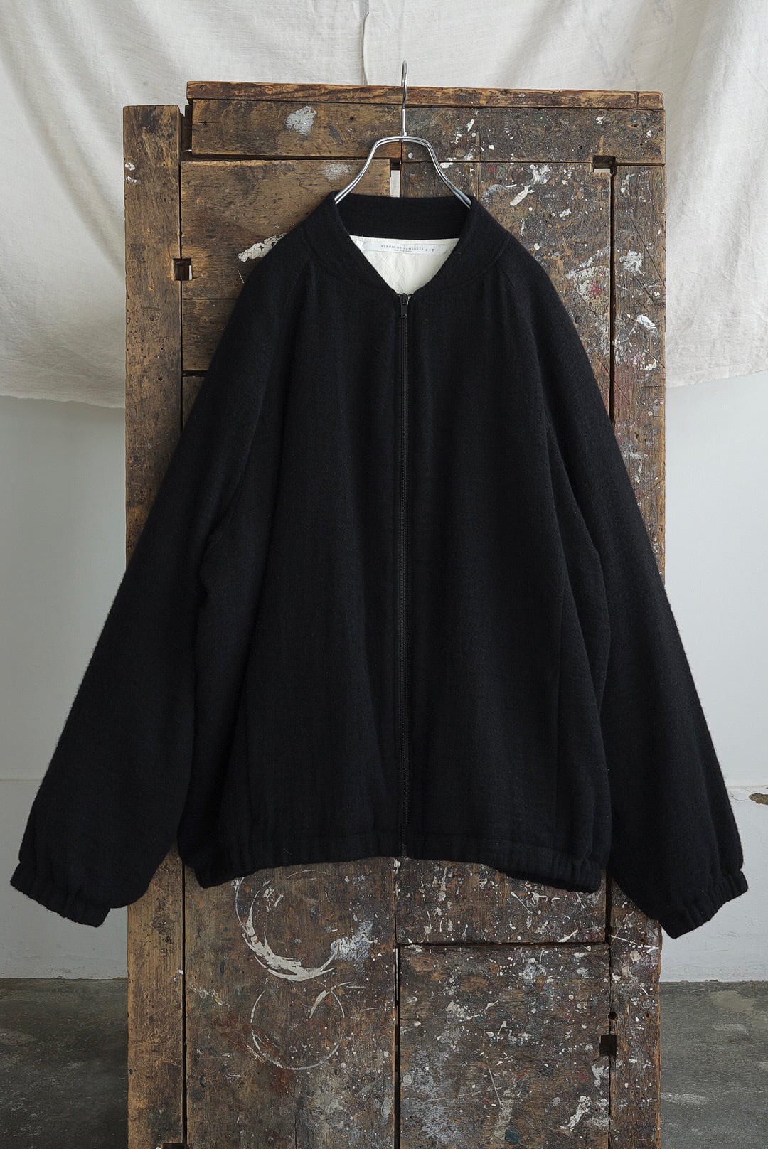 ALBUM DI FAMIGLIA - BOMBER JACKET (WOOL CASHMERE)