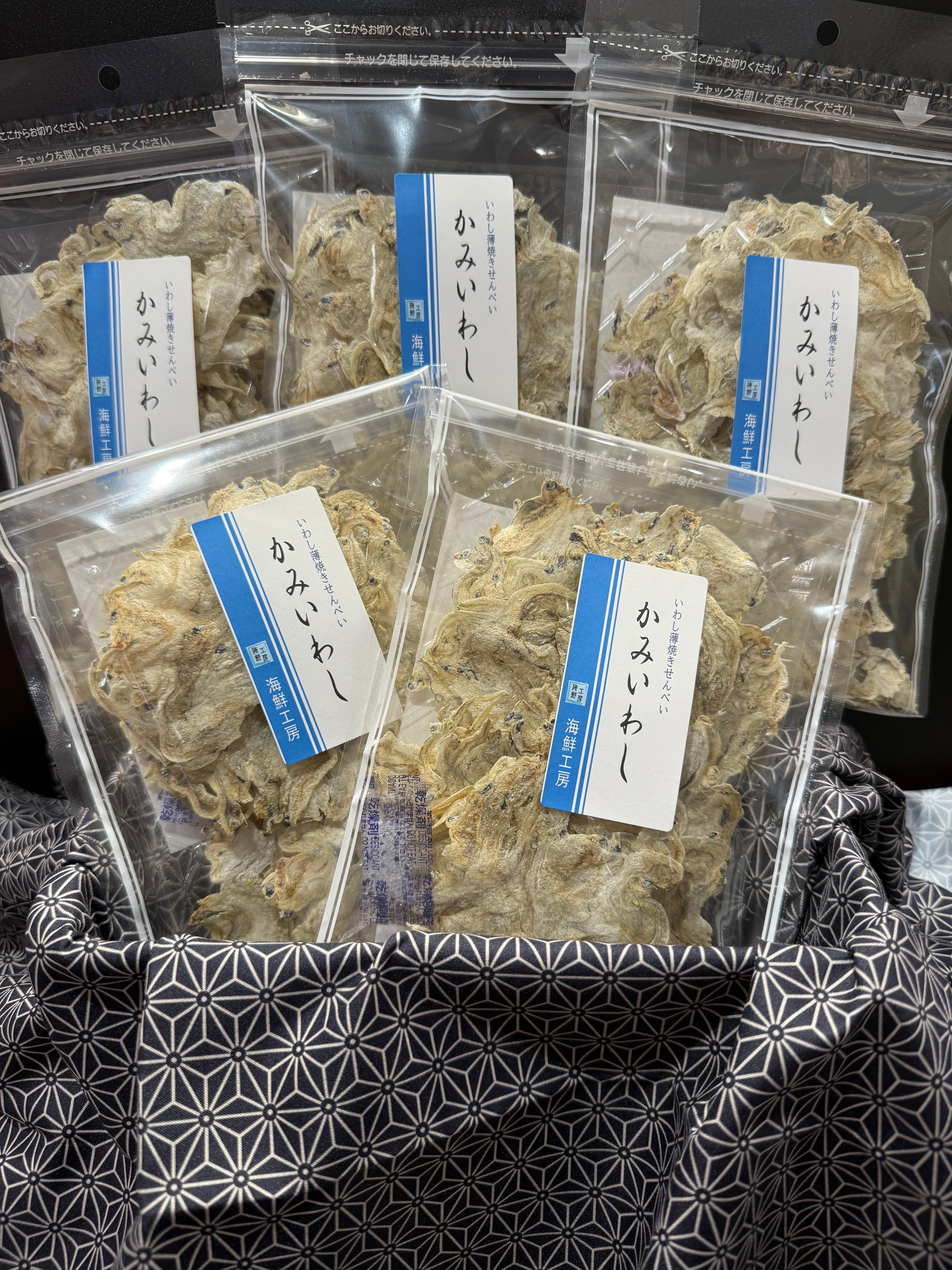 金のいか焼き132g【たまり醤油】-SQUID CRACKER【SOY SAUCE】 | 罪悪感