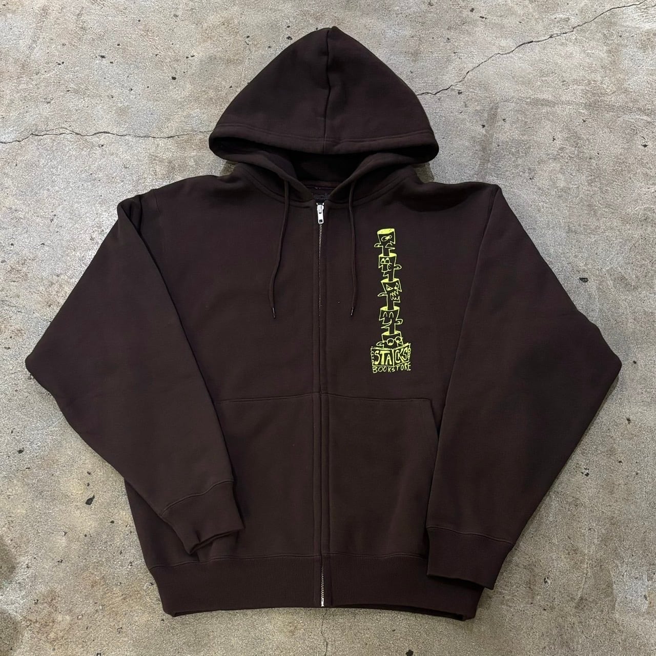 stacks - SLINKY ZIP HOODIE | stacks bookstore