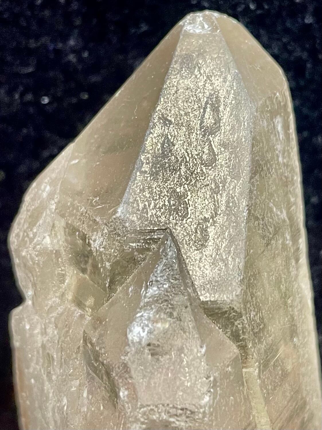 13) ブラジル産「クオーツwithトルマリン」レコードキーパー