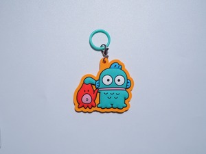 ハンギョドンめじるしラバーチャーム②オレンジ