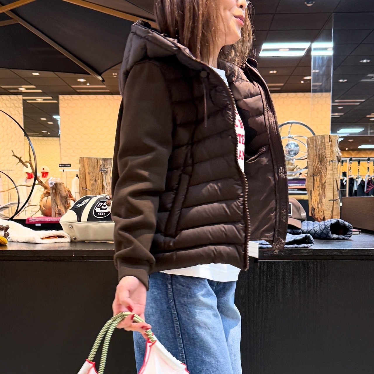 ダブルスタンダード DOUBLE STANDARD コットンダンボール＋タフタ