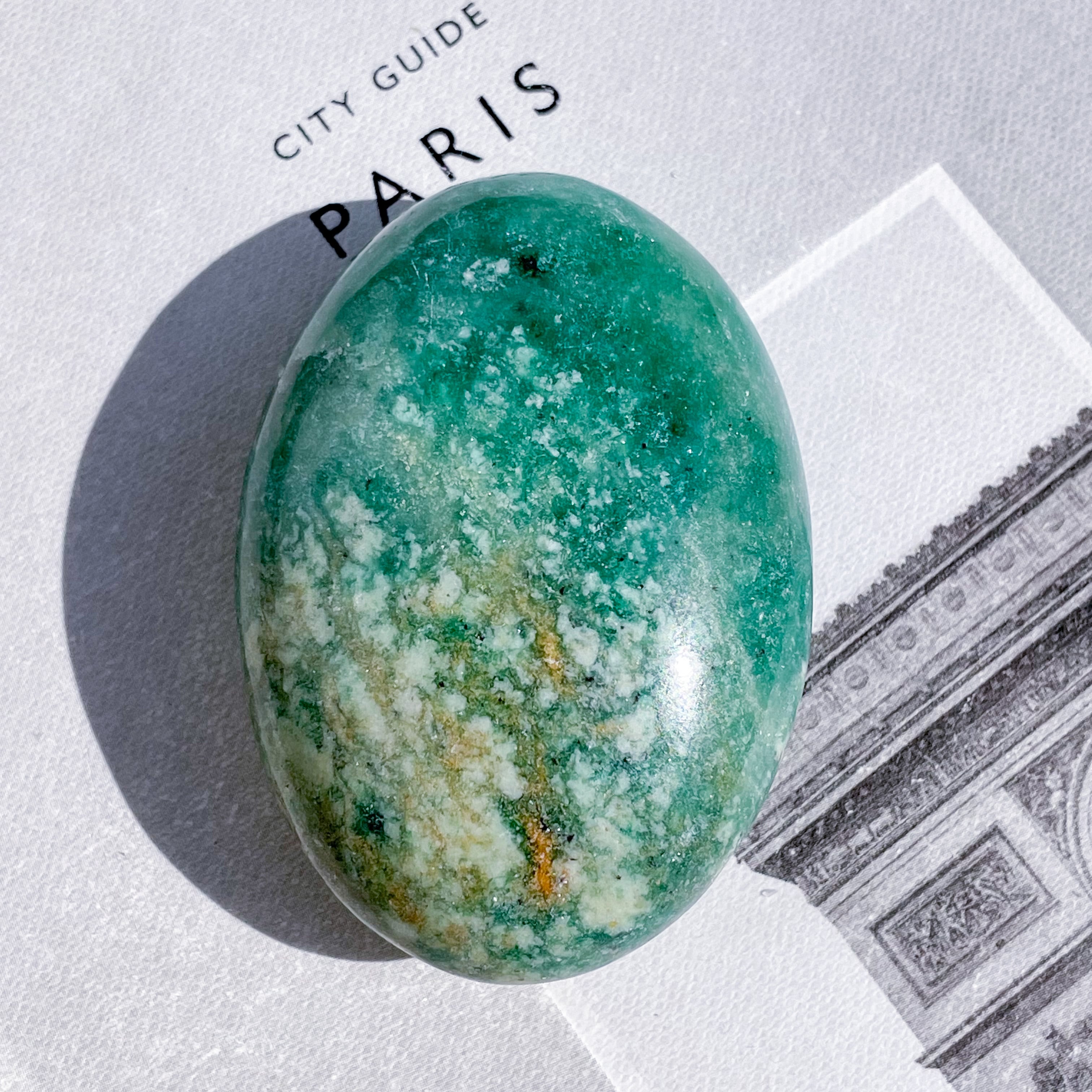 Green Aventurine Palm 3 ✧ グリーンアベンチュリン | FLUXY - 天然石