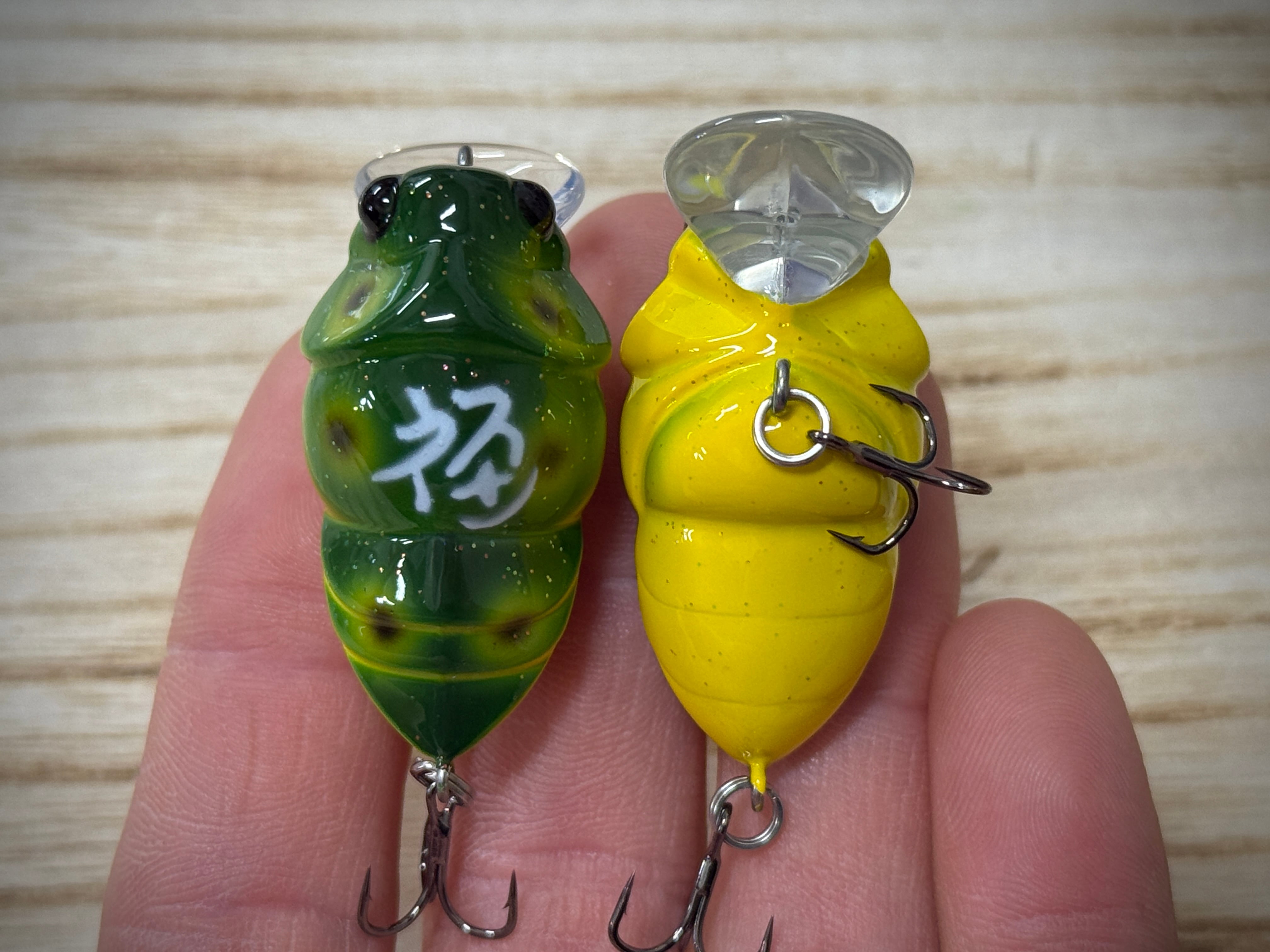 D-3 Custom Lure's 福蝉シャロー【秘密のオリカラ #オールドフロッグ