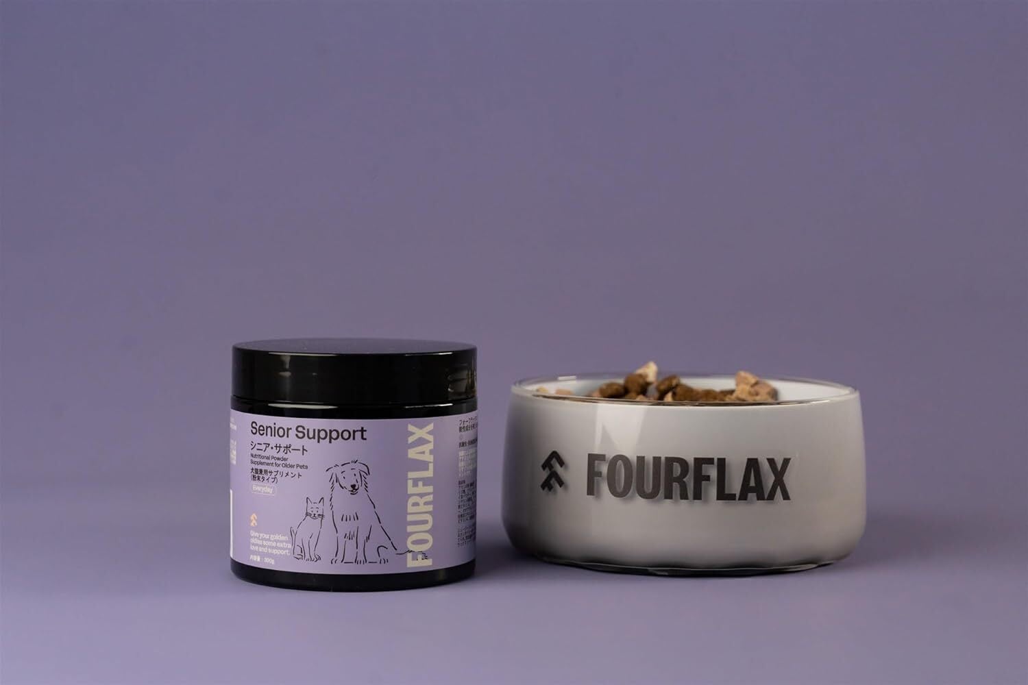 K9 Natural FOURFLAX シニア・サポート 200g（犬猫兼用サプリメント