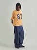 UNFRM OUTDOOR STANDARD「HEAVYWEIGHT OVERSIZE 3/4 FOOTBALL SHIRT」YELLOW