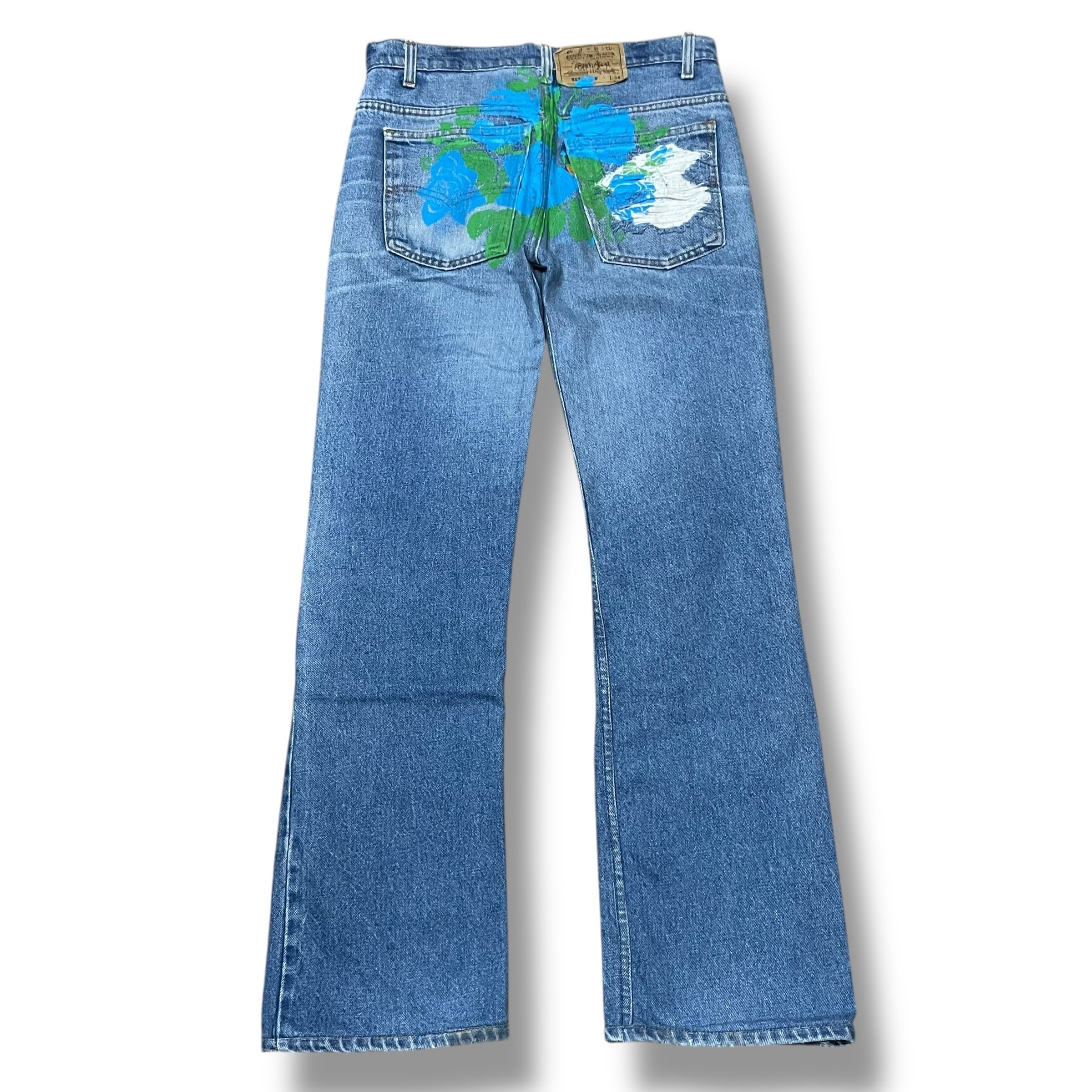 38×34】【90年代】【USA製】LEVI'S 550 リーバイス ワイドデニムパンツ