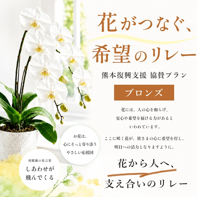 花がつなぐ希望のリレー｜フラワーリレープロジェクト〈ブロンズ〉｜生花・鉢｜生産者支援｜被災地復興支援｜フラワーロス削減