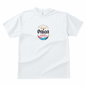 ONION　Tシャツ（ドライ素材：白）