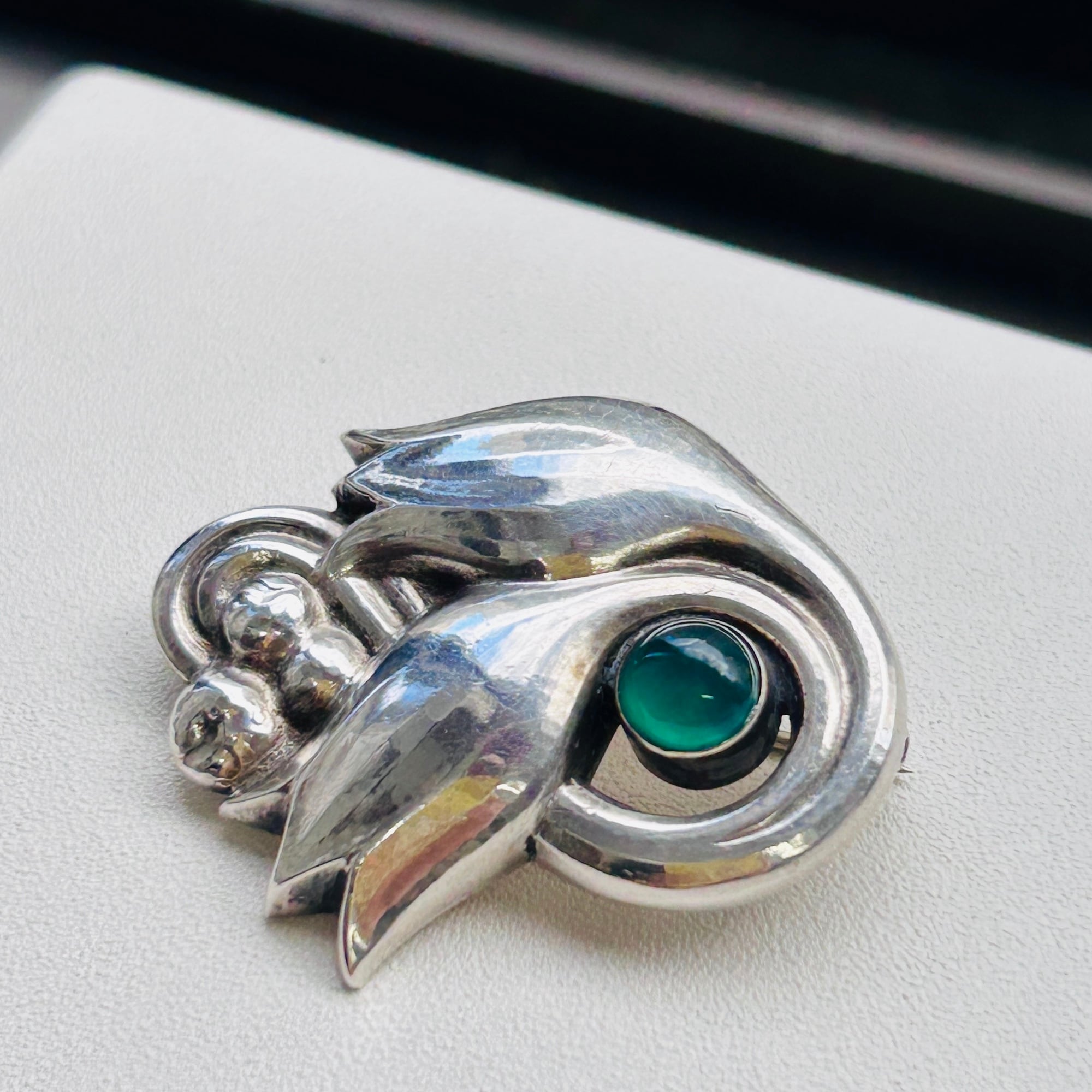 50s Georg Jensen チューリップブローチ | Milo Antiques & Vintage