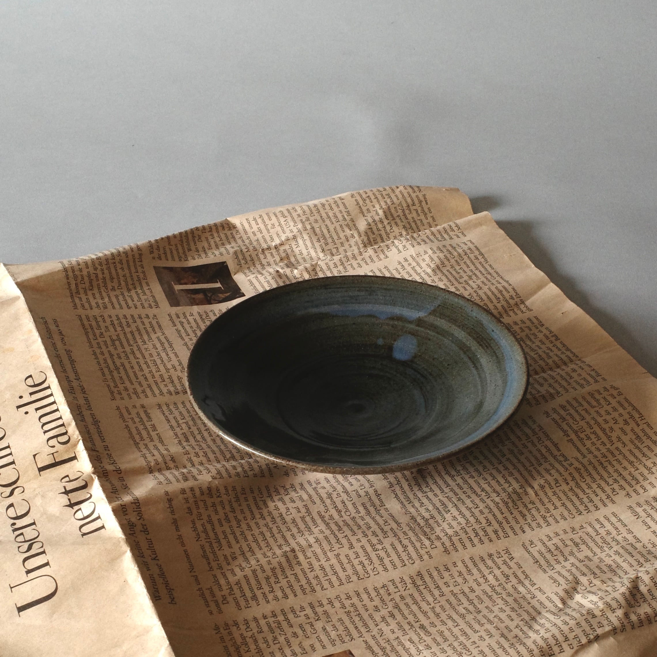 41.呉須刷毛目皿 | ceramic artist Tamako Ito 伊藤珠子の店