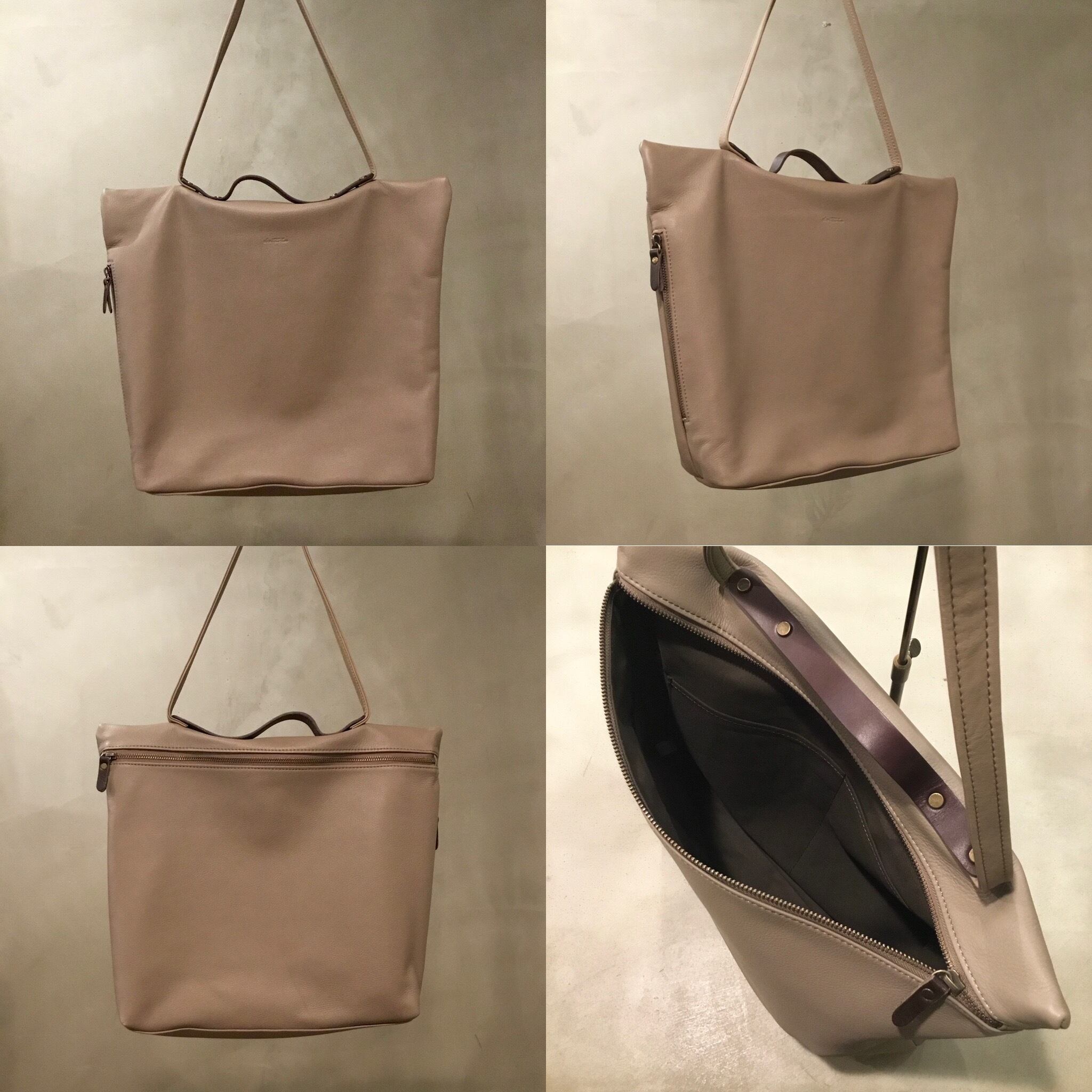 柔らか牛革のさらっと肩掛け.手提げトート。 | -LESS (レス) 革鞄ショップ