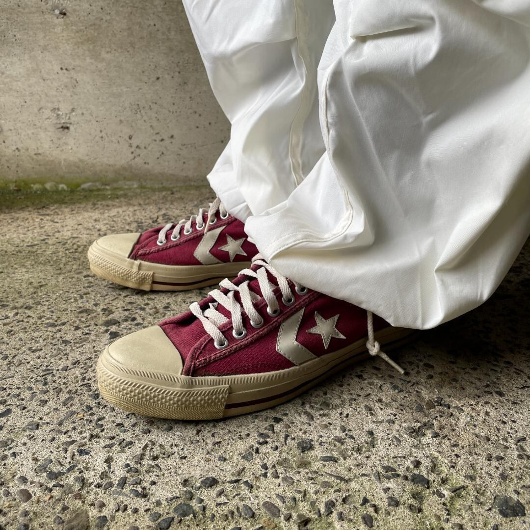 美品 シェブロンスター コンバース 80s Usa製 ヴィンテージ 27cm ビンテージ雑貨 家と外で 美品 シェブロンスター コンバース 80s Usa製 ヴィンテージ 27cm ビンテージ雑貨 家と外で