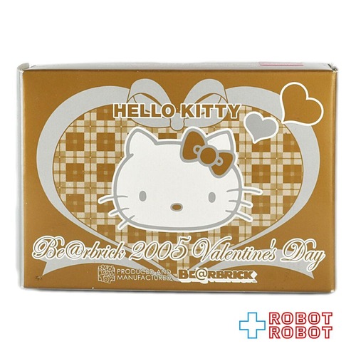 メディコム BE@RBRICK 100% ベアブリック ハローキティ 2005 バレンタイン 2体セット