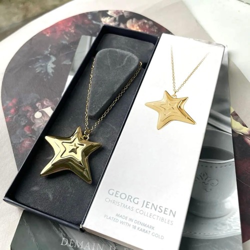GEORG JENSEN チャーム18K GOLD PLATED