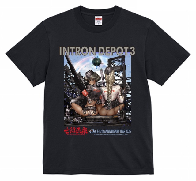 士郎正宗キャラクターTシャツVol.10 アップルシード-039 綿100 
