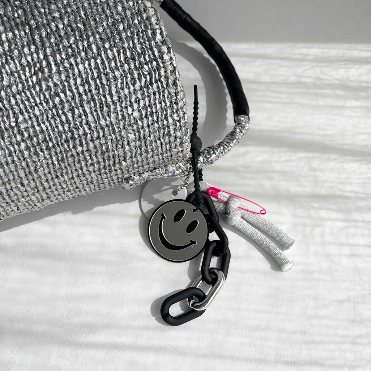 OVAL Kago-Bag / Mirror Smile Charm / ワンハンドル カゴバッグ 